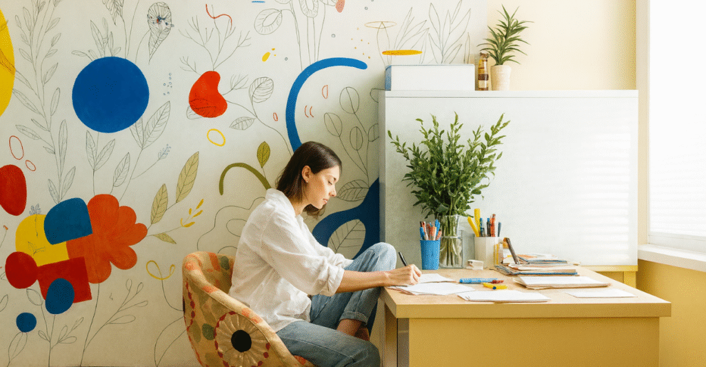 Ideias criativas para organizar artesanatos e materiais escolares