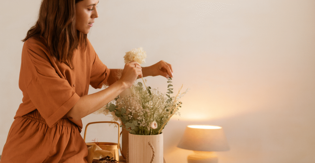 Decoração consciente para a primavera