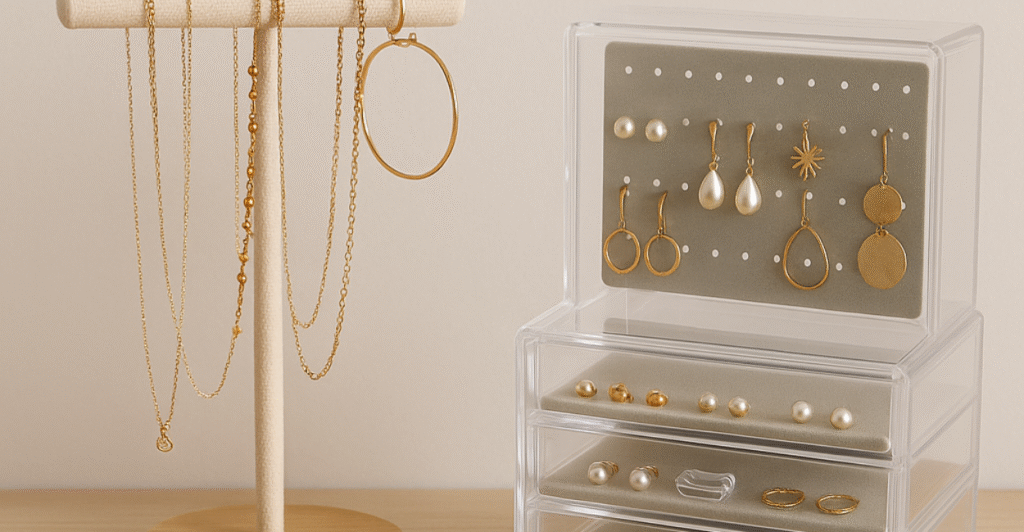 Descubra truques fáceis de organização de bijuterias