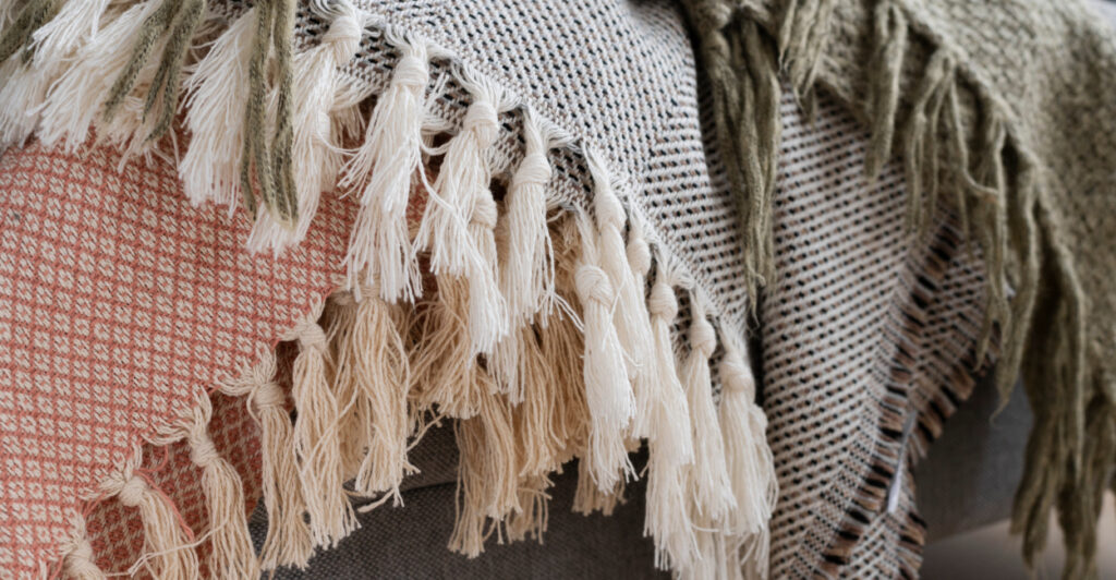 boho com franjas