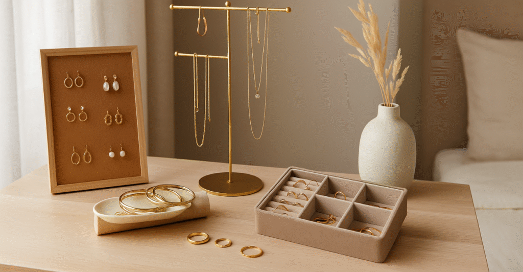 Você vai amar: o truque simples que deixa suas bijuterias sempre organizadas!