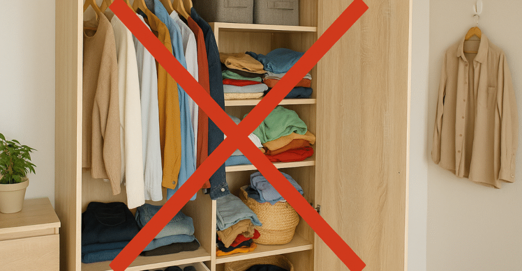 Como organizar o guarda-roupa e acabar de vez com a bagunça