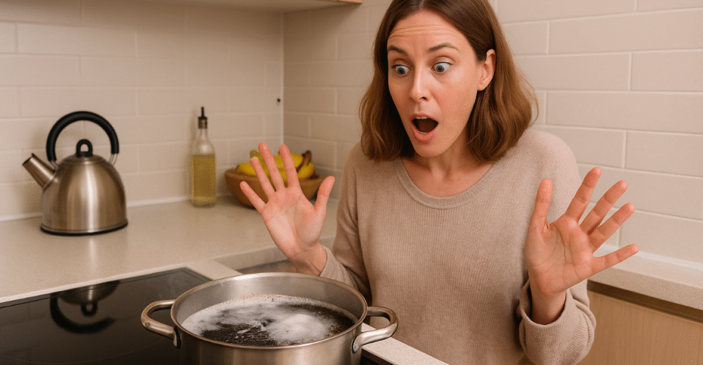 Parece impossível, mas esse truque limpa fundo de panela queimada em minutos