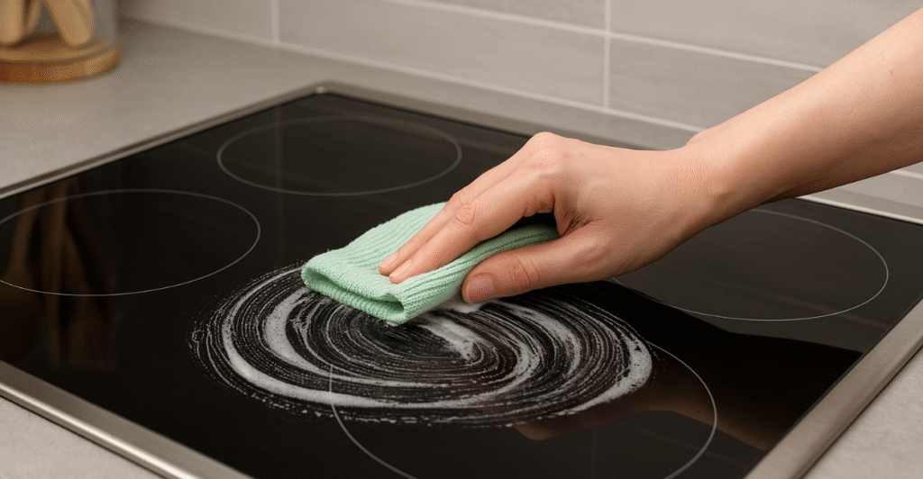 Ninguém te contou: o jeito certo de limpar fogão de indução sem riscar