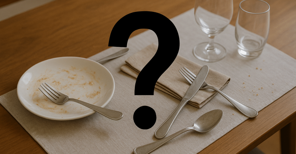 Descubra o segredo das mesas elegantes: a ordem correta dos talheres
