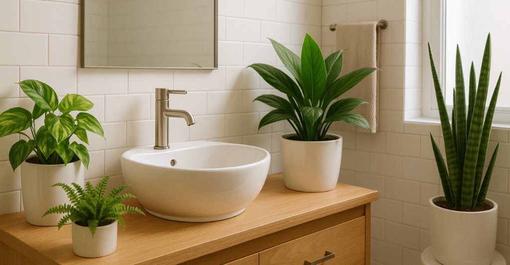 Essas plantas deixam o banheiro mais bonito e ainda purificam o ar naturalmente