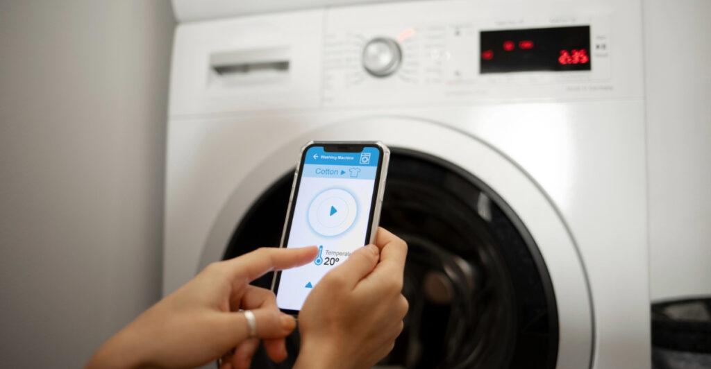tecnologia das máquinas de lavar
