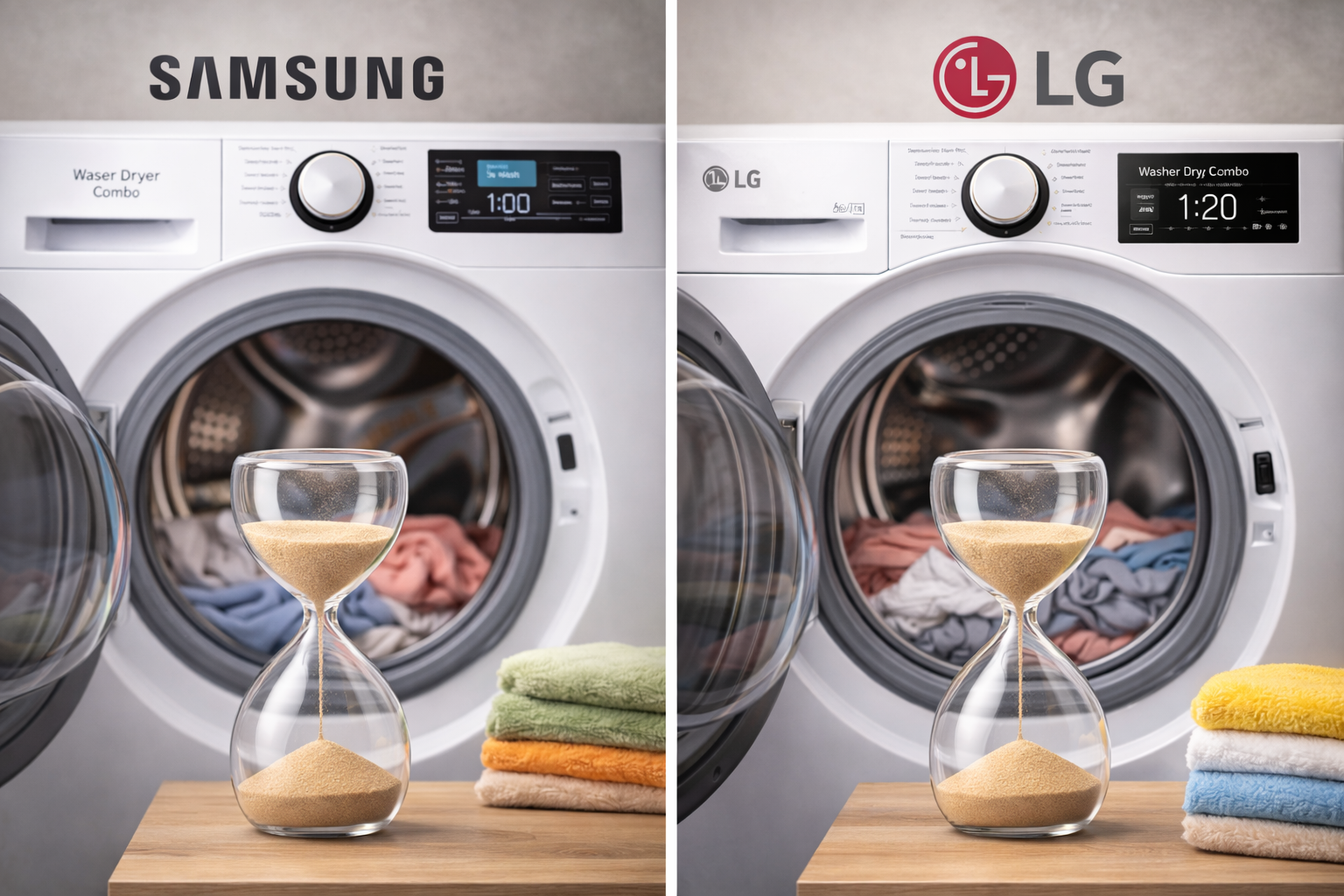 quanto tempo dura uma lava e seca Samsung ou LG