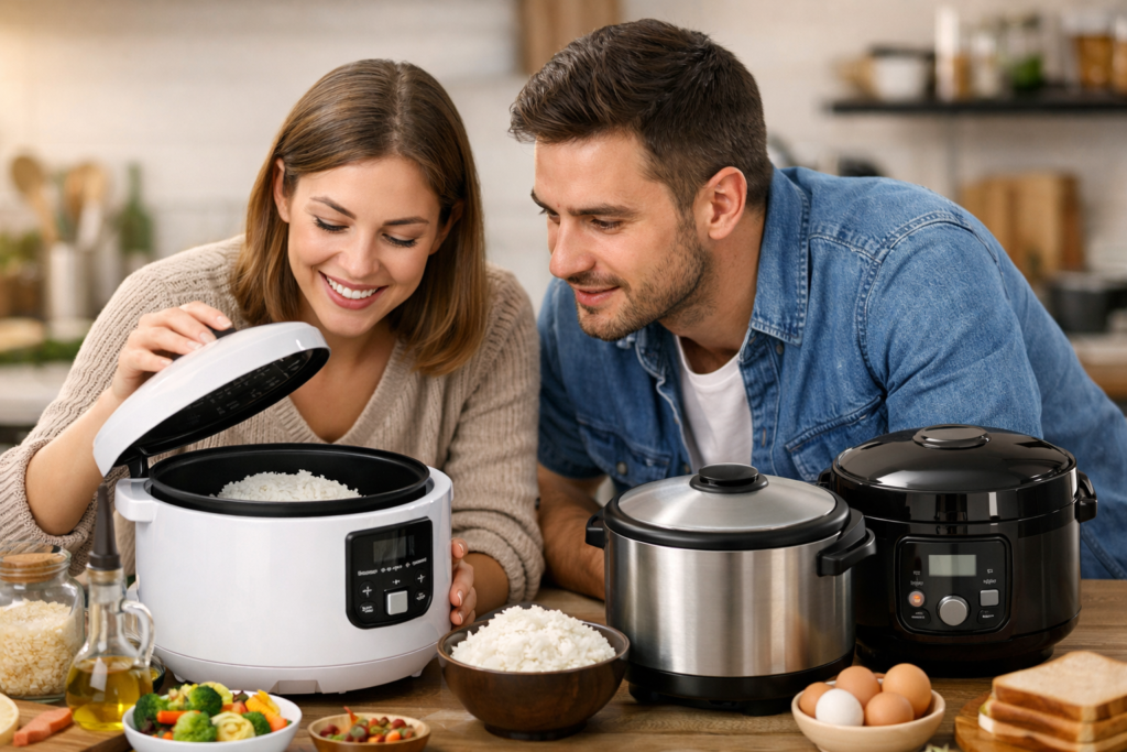 Como escolher panela elétrica de arroz ideal