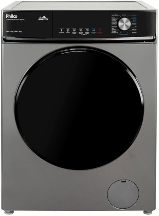 Lava e Seca Philco Eco Inverter PLS11C Titânio